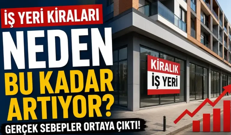 İş Yeri Kiraları Neden Bu Kadar Arttı? Fahiş Ticari Kiraların Perde Arkasında Ne Var?