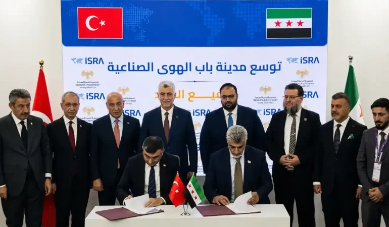 Suriye’de Dev Sanayi Şehri Yatırımı! İsra Holding 364 Bin Metrekarelik Projeyi Hayata Geçiriyor