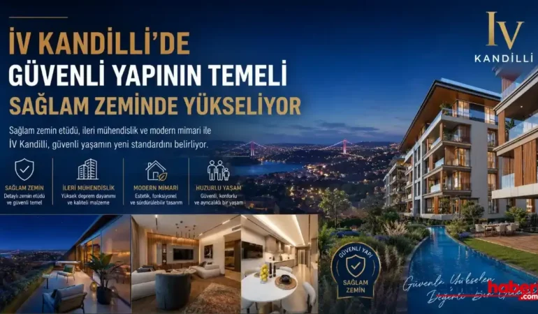 İv Kandilli’de Güvenli Yapının Temeli Sağlam Zeminde Yükseliyor