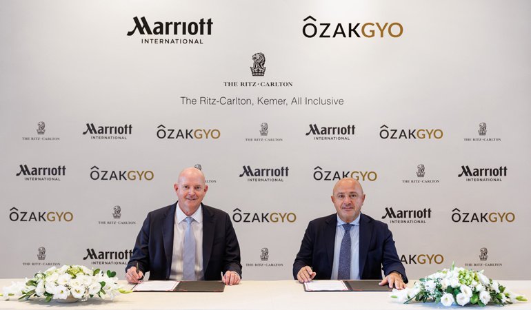 Özak GYO ve Marriott International’dan Türkiye Turizmine Değer Katacak Güçlü Hamle: “The Ritz-Carlton, Kemer, All Inclusive” için Anlaşma İmzalandı