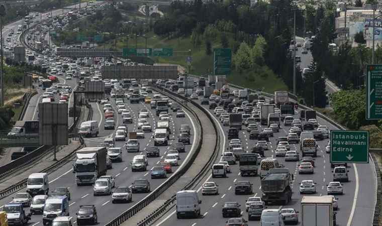 Trafiğe kayıtlı toplam taşıt sayısı 35 milyona dayandı..