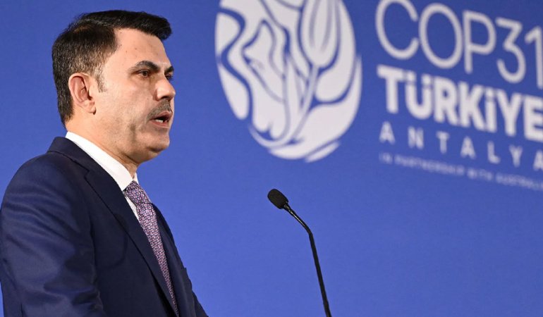 COP31 Başkanı Murat Kurum’dan dünyaya iklim finansmanı çağrısı: “Neyi savunacaksınız?”