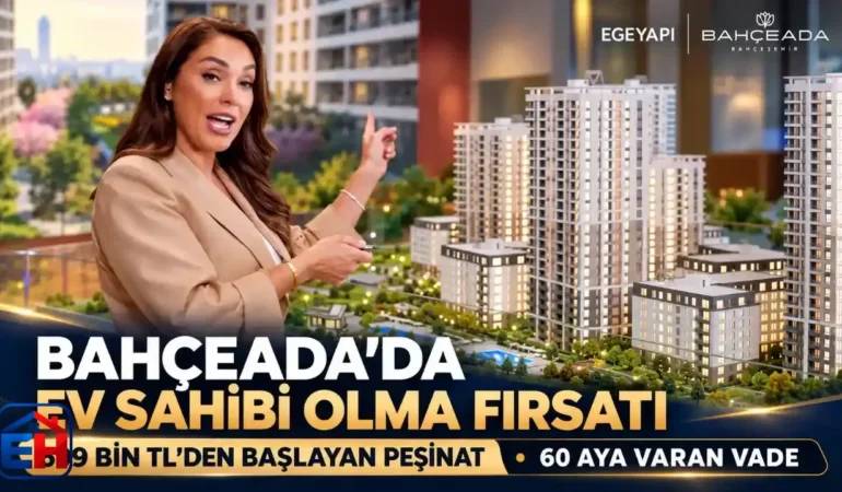 Ege Yapı’dan Bahçeşehir’de Ev Sahibi Olmayı Kolaylaştıran Bahçeada Kampanyası