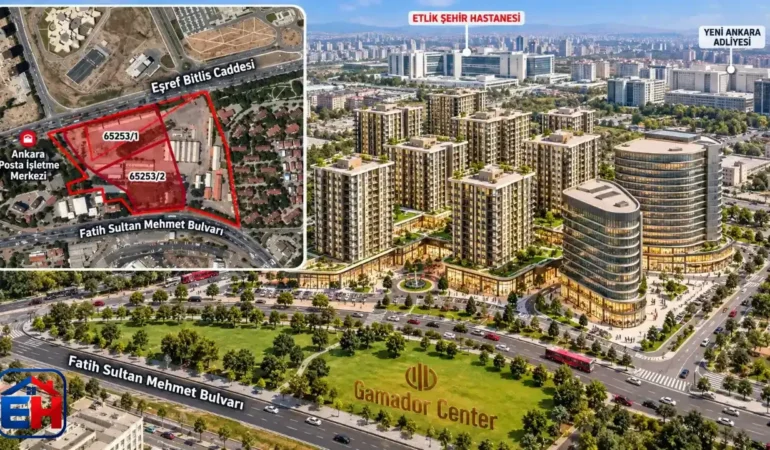 Gamador İnşaat’tan Ankara Akköprü’ye 48 Milyar TL’lik Karma Proje Yatırımı