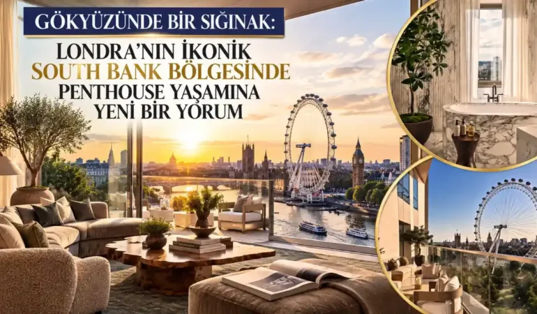 Londra’da Yeni Lüks Tanımı: Gökyüzünde Bir Penthouse