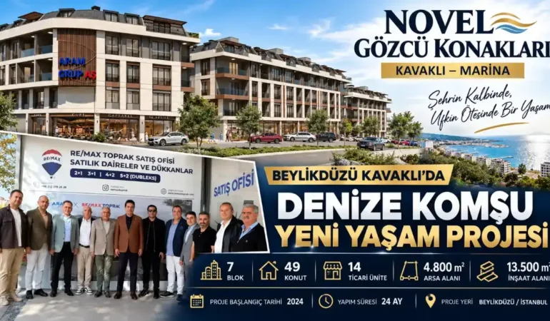 RE/MAX Toprak’tan Novel Gözcü Konakları Lansmanı Gerçekleşti