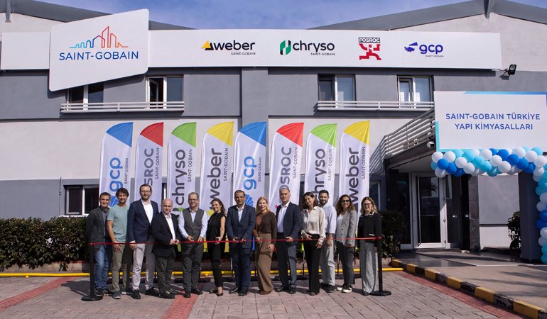 Saint-Gobain Yapı Kimyasalları’ndan İstanbul Tuzla’da Stratejik Adım: Üretim ağını genişleten şirket, Türkiye’deki 12. fabrikasını devreye aldı!