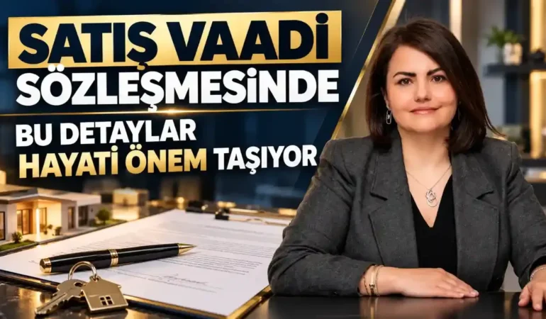 Satış Vaadi Sözleşmesinde Bu Detaylar Hayati Önem Taşıyor